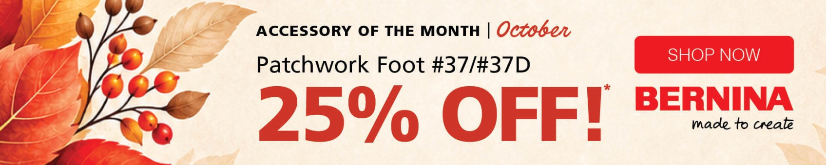 October Accessory of the Month